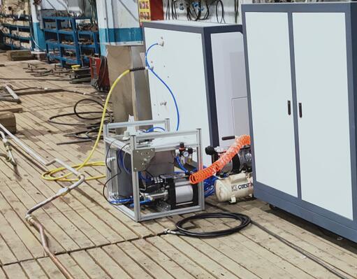 船用管路打水壓測(cè)試臺(tái)在渤海某船廠完成運(yùn)行交付！